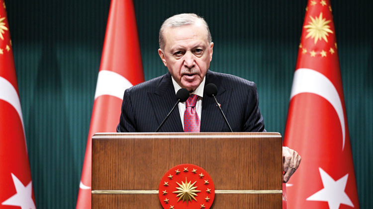 Erdoğan: Hedef yangından uzak kalmak