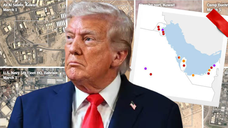 Uydu görüntüleriyle ortaya çıktı: 17 ABD tesisi zarar gördü İran’ın saldırıları ne kadar tehlikeli Tek bir hamlenin ekonomik zararı dudak uçuklattı