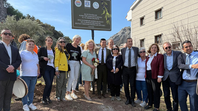 Marmaris ile Fürth dostluğu için Umut Korusu oluşturuldu