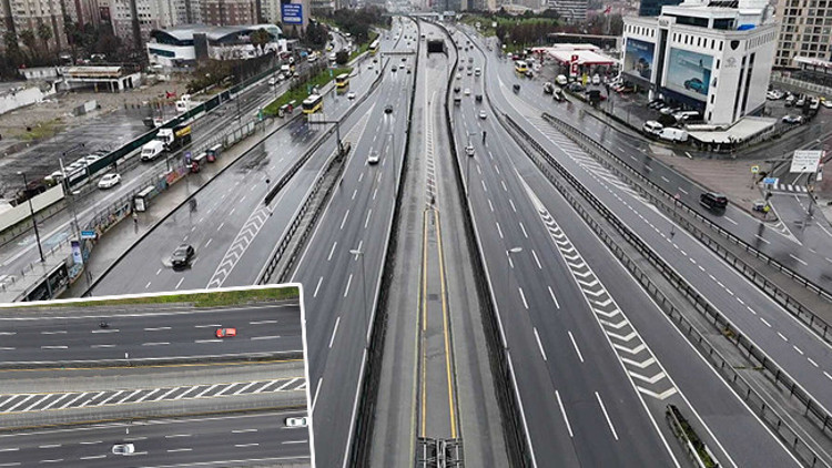 İstanbulda bayramın ilk günü yollar boş kaldı