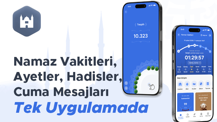 Cuma mesajları, namaz vakitleri, ezan bildirimleri, Kıble ve Kuran özelliğiyle tek uygulamada | Hayatınızın yeni asistanı Hürriyet Super App her anınızda yanınızda