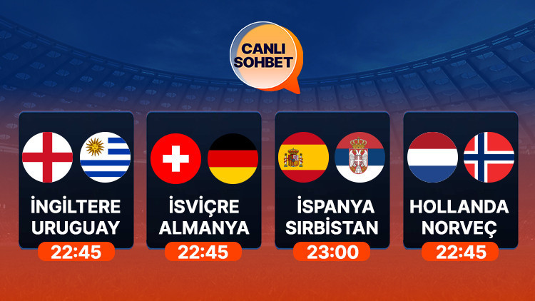 Dünya Kupası öncesi 4 hazırlık maçı birden Maçların heyecanı canlı sohbet ile Mislide Dünya Kupası öncesi 4 hazırlık maçı birden Maçların heyecanı canlı sohbet ile Mislide