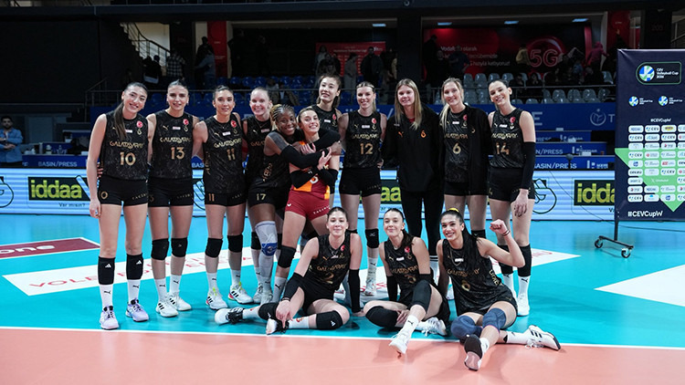 Galatasaray Daikin set vermedi Seride öne geçti