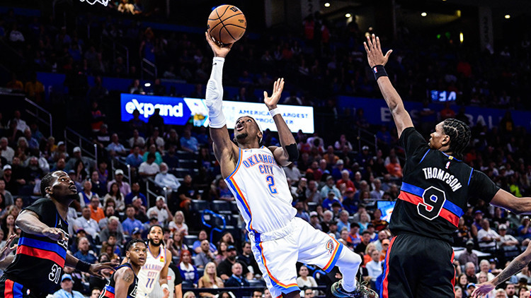 Thunder, sahasında Pistonsı uzatmada yendi