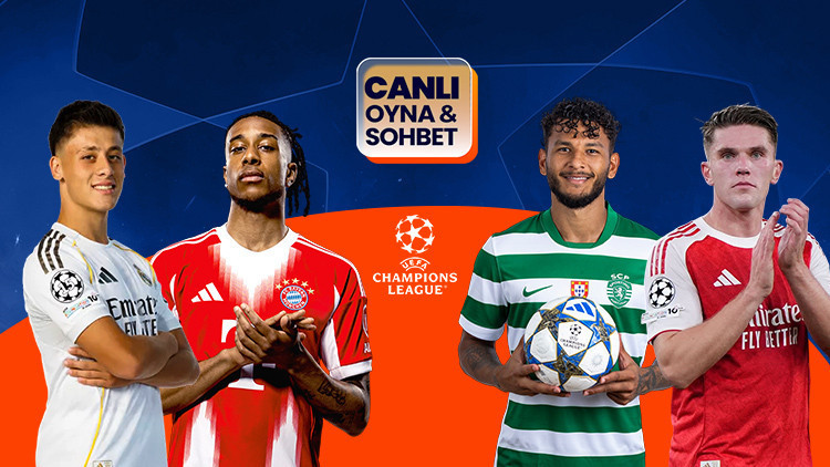 Şampiyonlar Liginde çeyrek final zamanı İki dev maçın heyecanı canlı sohbet ile Mislide