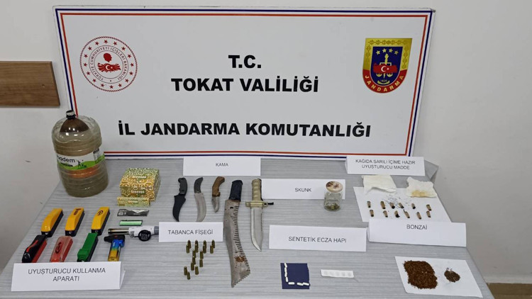 Tokatta uyuşturucu operasyonu 4 gözaltı