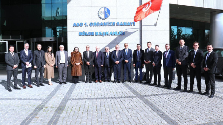 Tunus Büyükelçisi’nden ASO 1. OSB’ye Ziyaret