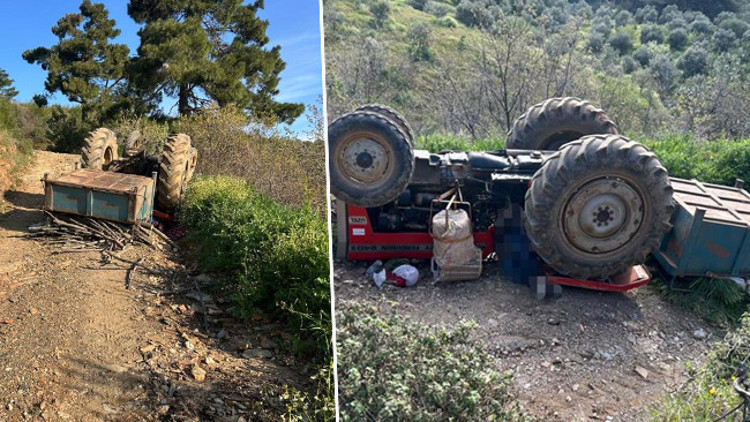 Manisada traktör devrildi: 3 kişi hayatını kaybetti