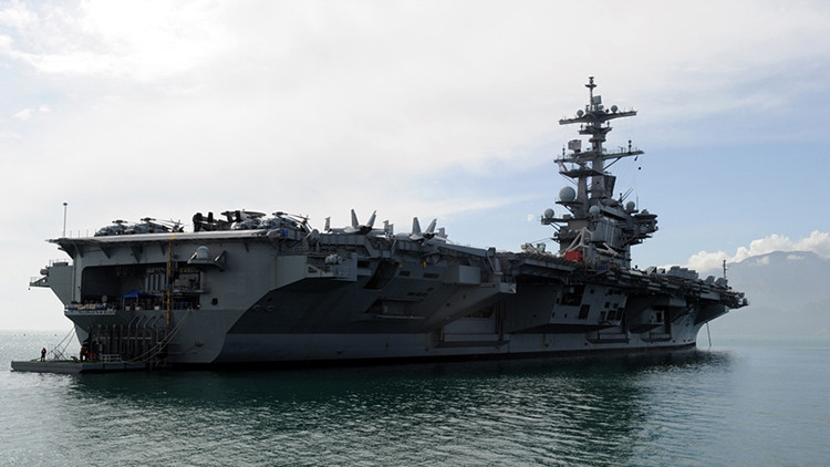 USS George H.W. Bush Afrika etrafından dolaştı iddiası USS George H.W. Bush Afrika etrafından dolaştı iddiası