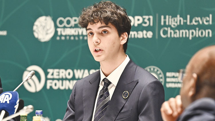 Torun Erdoğan’dan ‘COP31’ konuşması... Sıfır atık gençlik forumu kuruyoruz Torun Erdoğan’dan ‘COP31’ konuşması... Sıfır atık gençlik forumu kuruyoruz