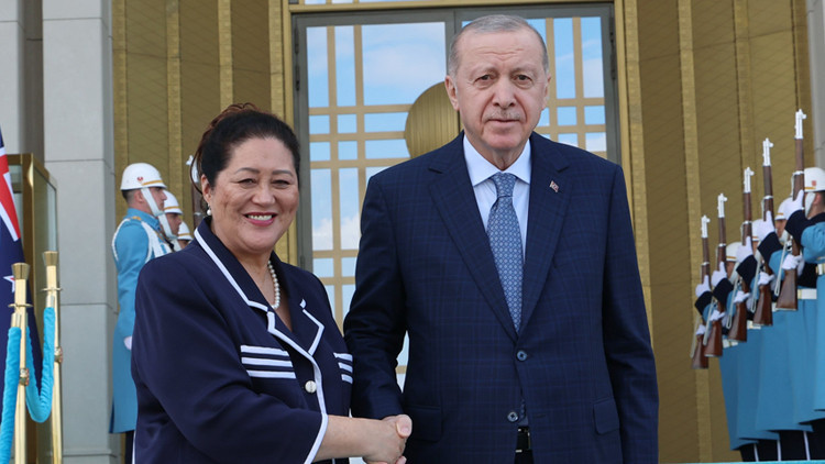 Cumhurbaşkanı Erdoğan Cindy Kiroyu kabul etti