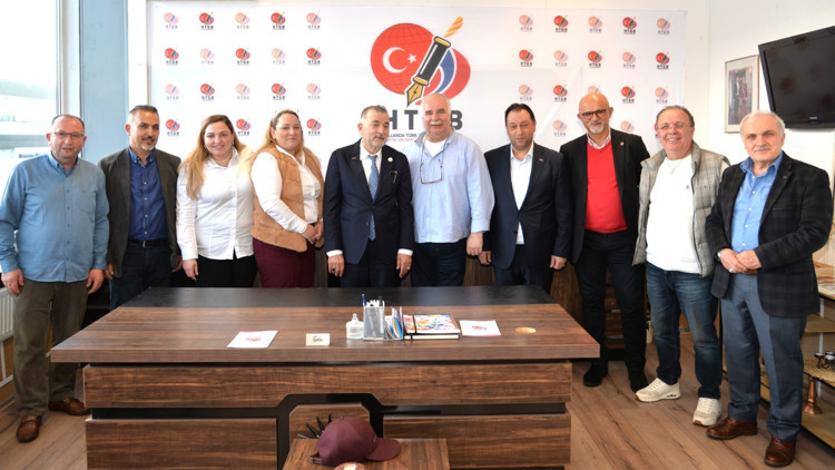 DTİK Avrupa Başkanı Torunoğulları’ndan HTGB’ye kuruluş yıl dönümü ziyareti