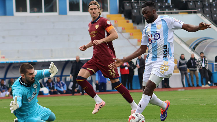 Şampiyon Erzurumspor, Bandırmaspor ile yenişemedi
