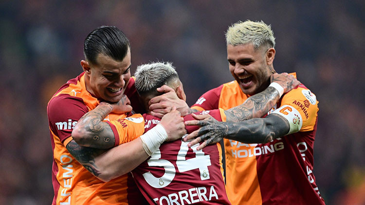 Galatasaray evinde 3er 3er atıyor Avrupada zirvede...