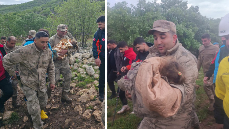 Batmanda kaybolan 2,5 yaşındaki çocuk, 17 saat sonra bulundu