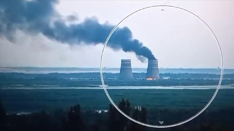 Zaporijya Nükleer Santrali yakınlarına İHA saldırısı