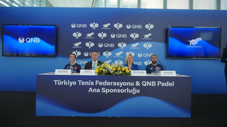 QNB Türkiye ve Türkiye Tenis Federasyonu’ndan padelin geleceği için stratejik iş birliği