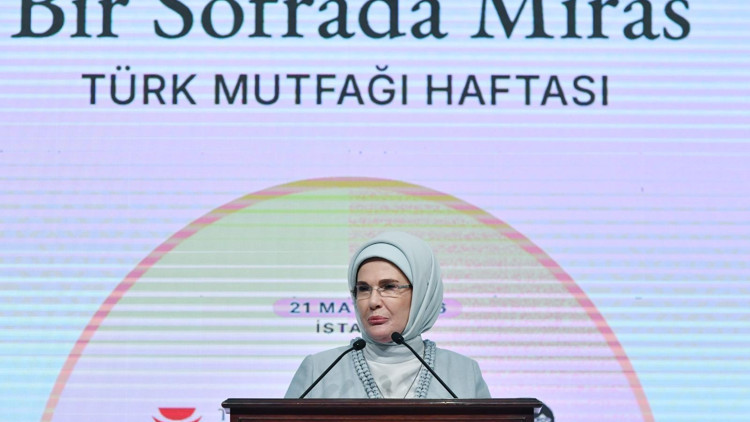 Emine Erdoğan: Türk mutfağı, Anadolunun ruhunu dünyanın dört bir yanına taşıyan en latif kültür elçimiz