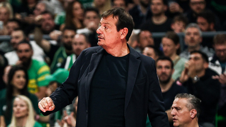 Panathinaikos Başantrenörü Ergin Atamandan hakem tepkisi