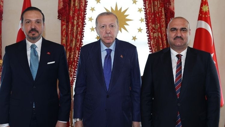 Cumhurbaşkanı Erdoğan, Kerkük Valisi Ağayı kabul etti