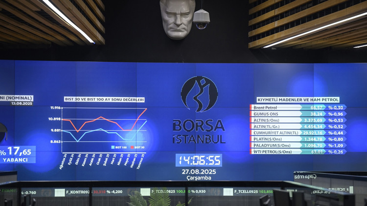 Borsa günün ilk yarısında geriledi
