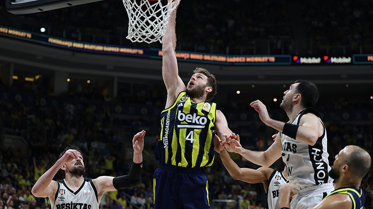 Basketbol Süper Ligi play-off final serisinde dördüncü maç yarın oynanacak