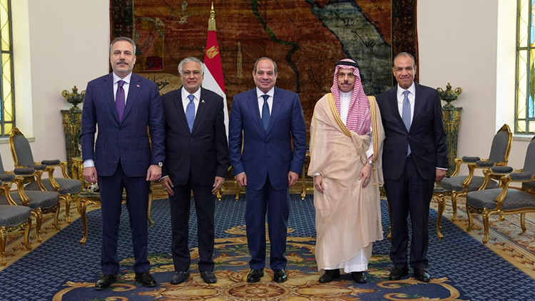 Türkiye, Pakistan, Mısır ve Suudi Arabistandan ortak Filistin açıklaması