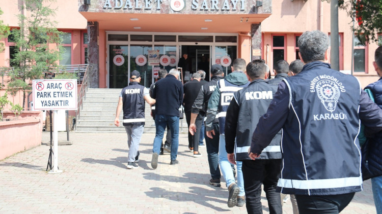 Karabük merkezli 5 ilde suç örgütüne operasyon: 7 tutuklama