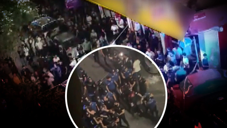Linç girişiminden polis kurtardı Linç girişiminden polis kurtardı