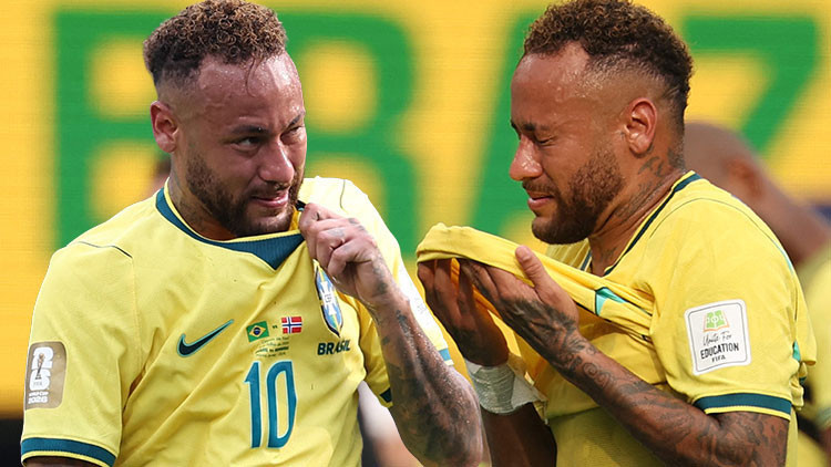 Brezilya elendi, Neymar gözyaşlarına boğuldu Brezilya elendi, Neymar gözyaşlarına boğuldu