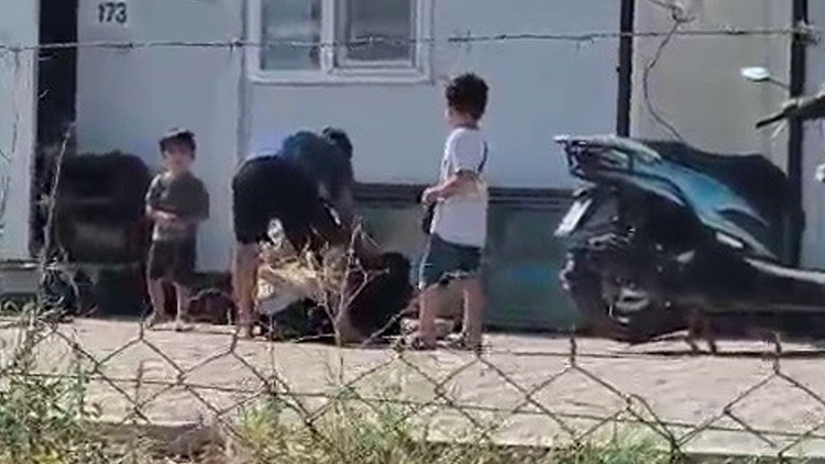 Hatay’da dehşet görüntü Çocuklarının gözü önünde karısına bıçakla saldırdı Hatay’da dehşet görüntü Çocuklarının gözü önünde karısına bıçakla saldırdı