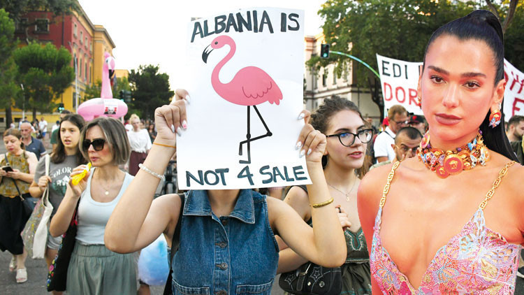 Protestolara destek verdi