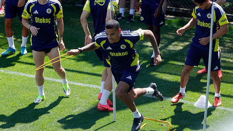 Mason Greenwood Fenerbahçede ilk antrenmanına çıktı