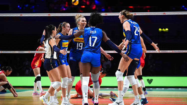 İtalya Milletler Ligini üçüncü tamamladı