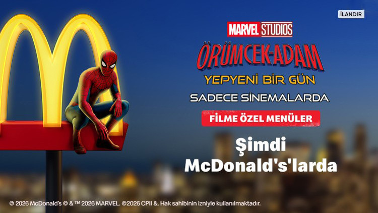 Efsane kahraman şimdi McDonald’s Türkiye’de