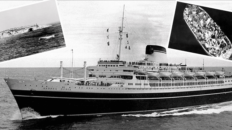 1950’lerin Titaniki: Lüks yolcu gemisi Andrea Dorianın son seferinde yaşanan facia