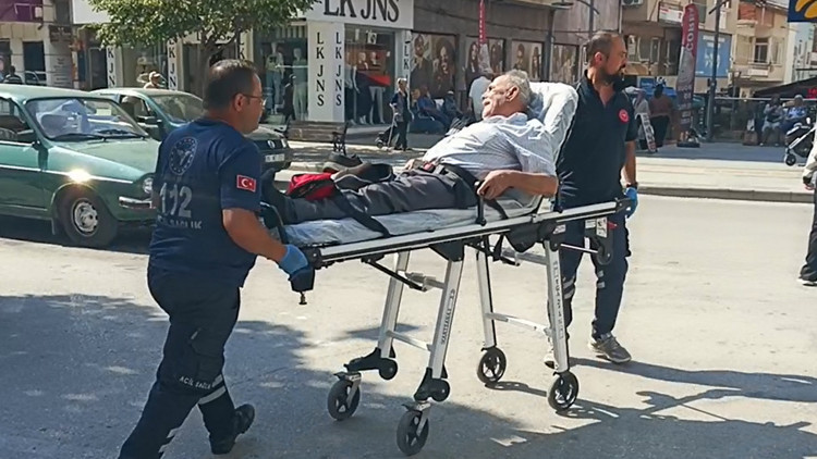 Bankada fenalaşıp hastanelik oldu