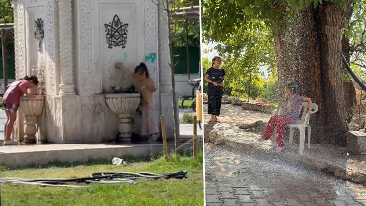Hava sıcaklığı 40 dereceyi aştı: Bir an önce akşam olmasını istiyoruz