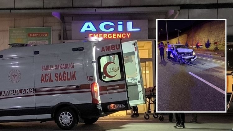 Hasankeyf Tüneli girişinde feci kaza: 12 yaralı Hasankeyf Tüneli girişinde feci kaza: 12 yaralı