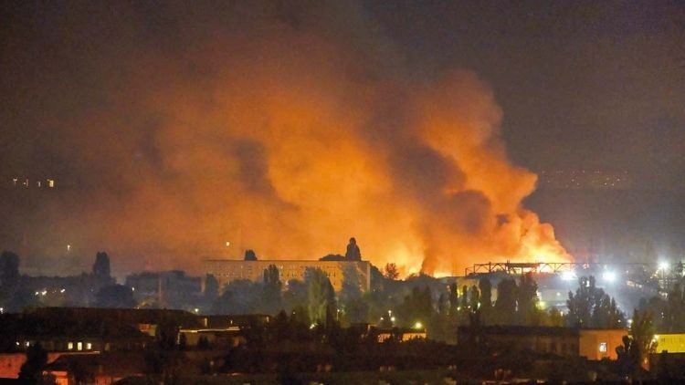 Rusya 27 füze attı… Birini bile vuramadılar… Kiev semaları korumasız kaldı