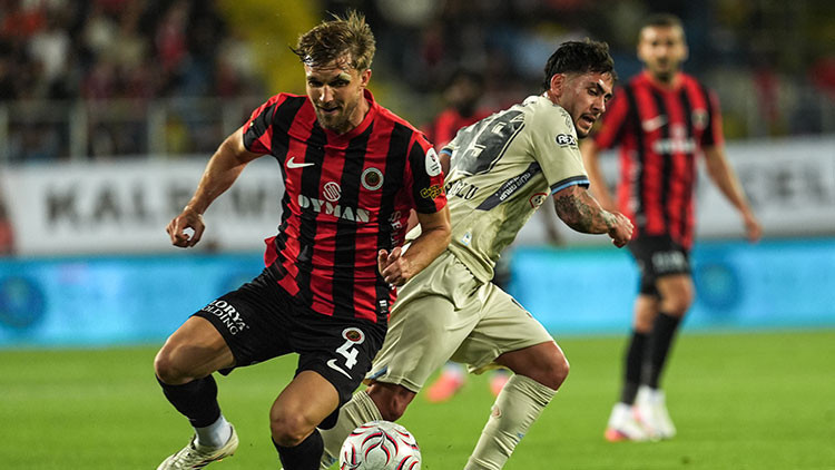 Gen&ccedil;lerbirliği 1-1 Erzurum FK (S&uuml;per Lig)