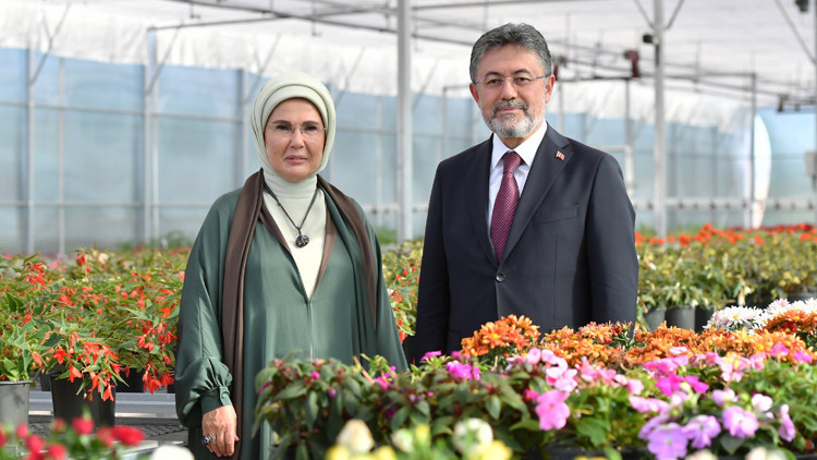 Emine Erdoğan Milli Botanik Bahçesi’ni ziyaret etti Dikkat çeken detay