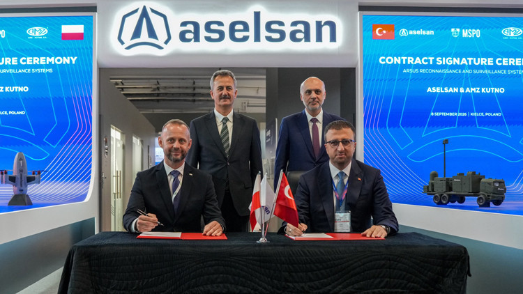 ASELSAN’dan Avrupa ülkesine ARSUS satışı Sözleşme imzalandı