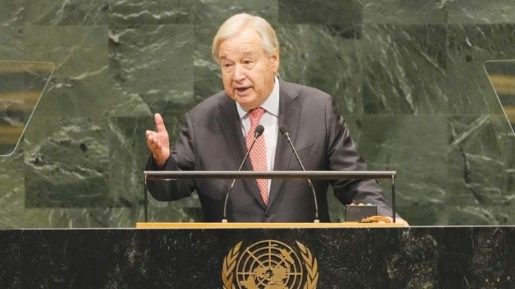 Guterres’ten ‘Gazze’ mesajı Guterres’ten ‘Gazze’ mesajı