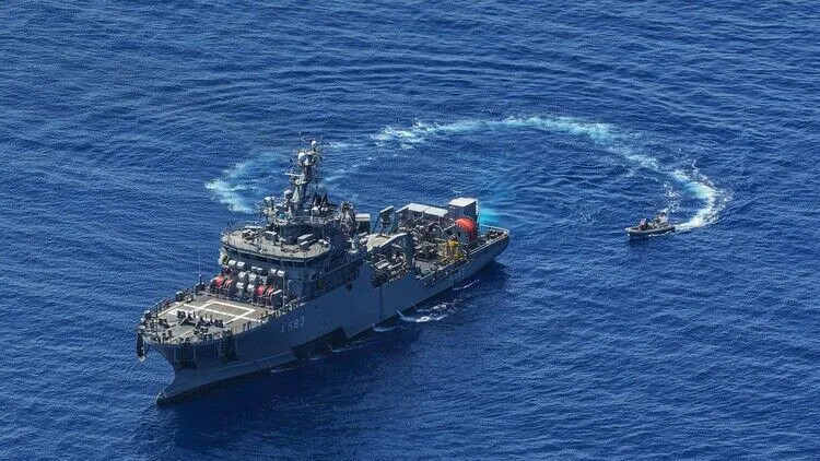 Girnede batan gemide bir kişinin daha cansız bedenine ulaşıldı Girnede batan gemide bir kişinin daha cansız bedenine ulaşıldı