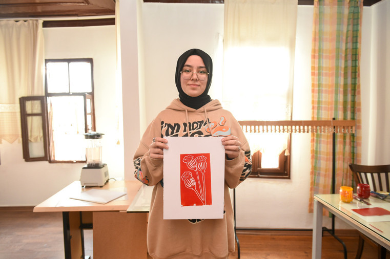 Geri dönüşümlü baskı sanatı