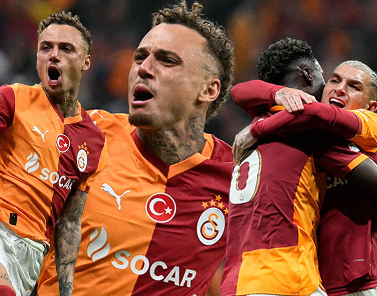Galatasaray, Juventusu perişan etti Torinoda tur çok yakın