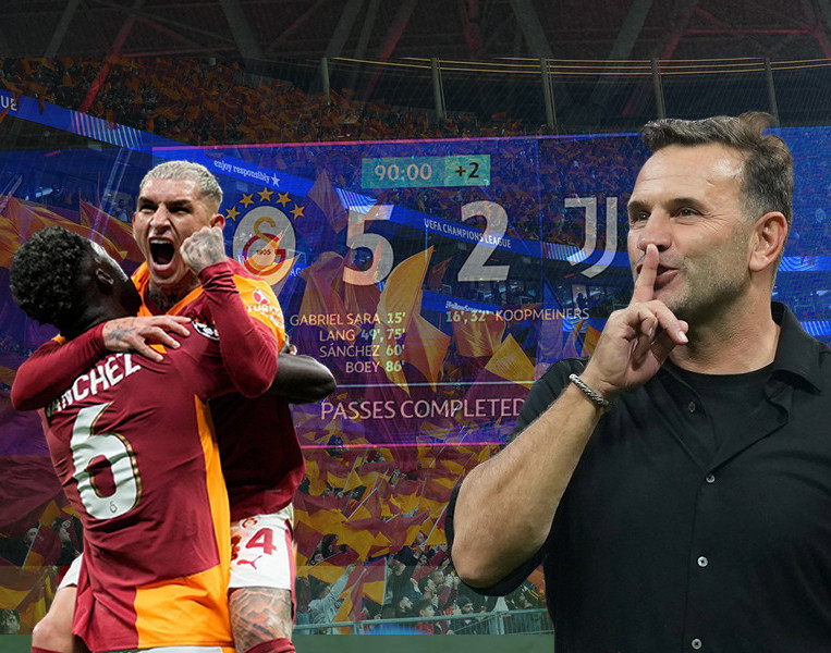 Galatasarayın tarihi Juventus zaferi sonrasında övgü yağdı: Galatasaray maçı rakibini ezerek kazandı Tarihe tanıklık ettik, Zoru, kolay gösterdiler