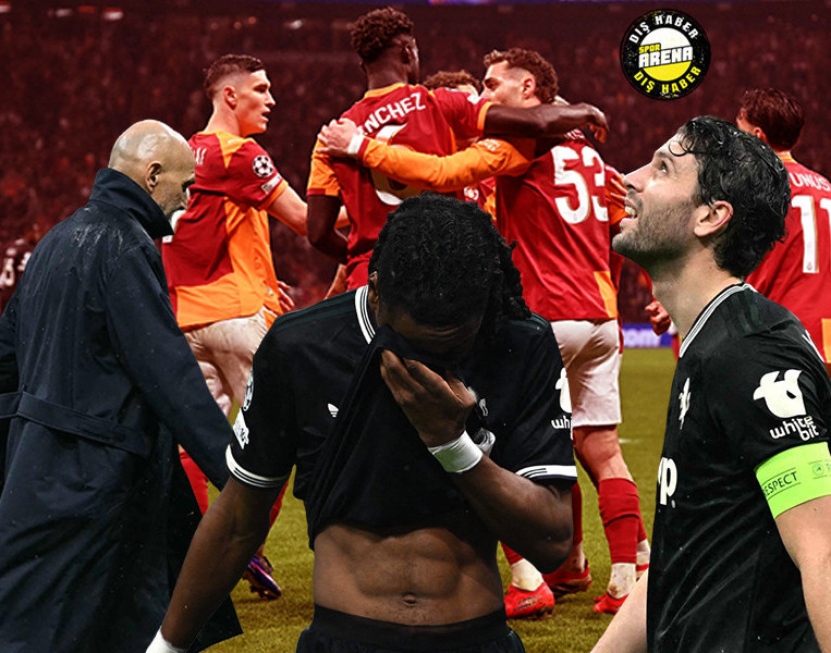 Galatasarayın Juventus zaferi İtalyan basınında: Juventus, İstanbuldan kemikleri kırılarak döndü , Türkiyede kara gece