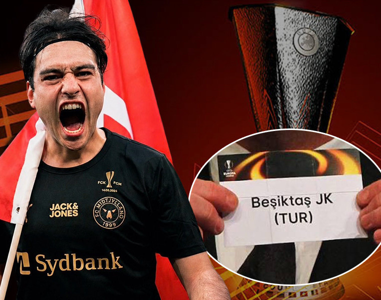 Beşiktaşın UEFA Avrupa Ligindeki rakibi belli oldu Kura çekiminde sürpriz eşleşme